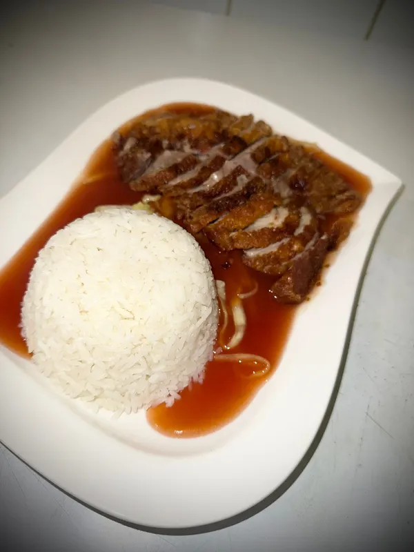 Knusprige Ente süß-sauer